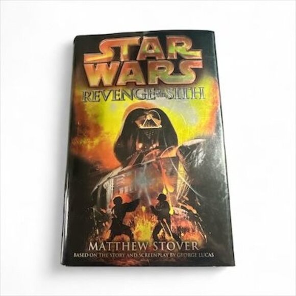 Star Wars Episode III Revenge Of The Sith Hardcover Signed By Matthew Stover 200 - Picture 1 of 8